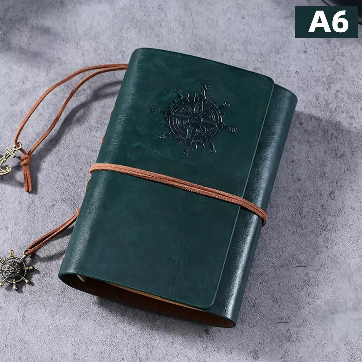 Vintage Traveler’s Leather Journal (Refillable)