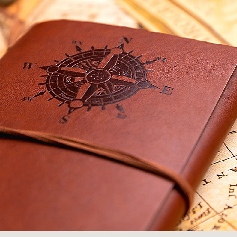 Vintage Traveler’s Leather Journal (Refillable)