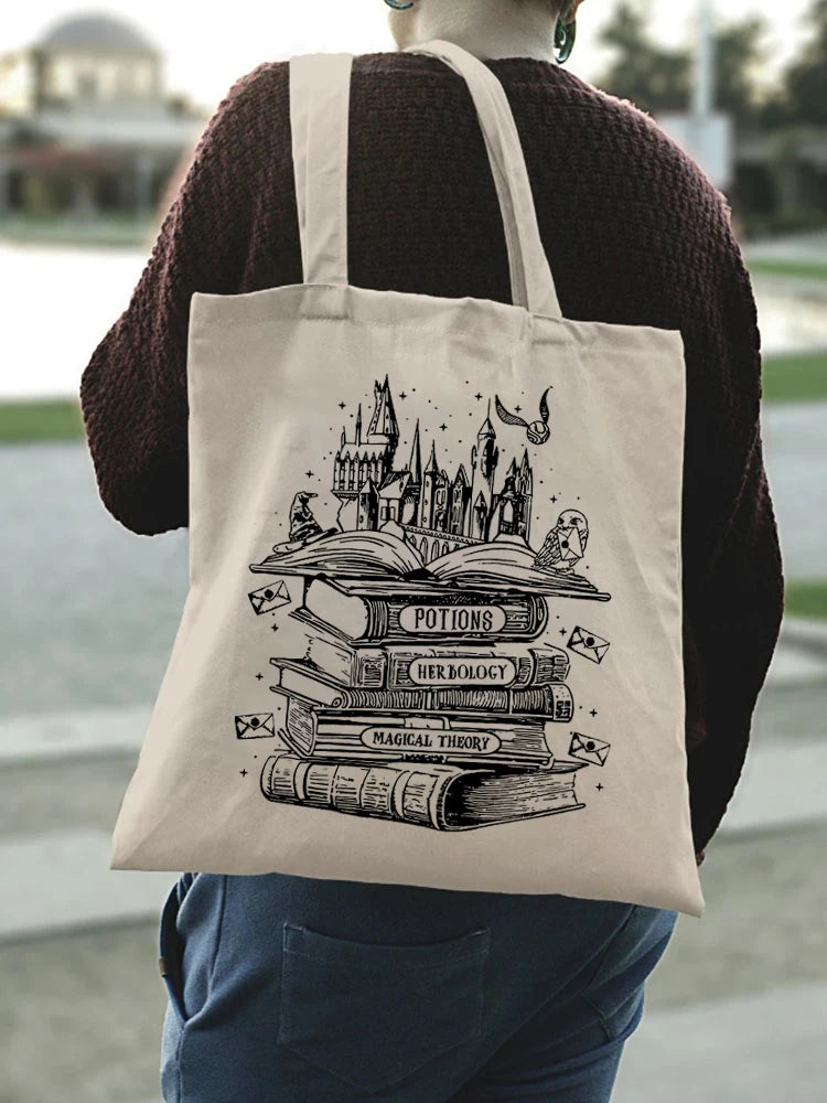 Wizard Castle Canvas Tote Bag