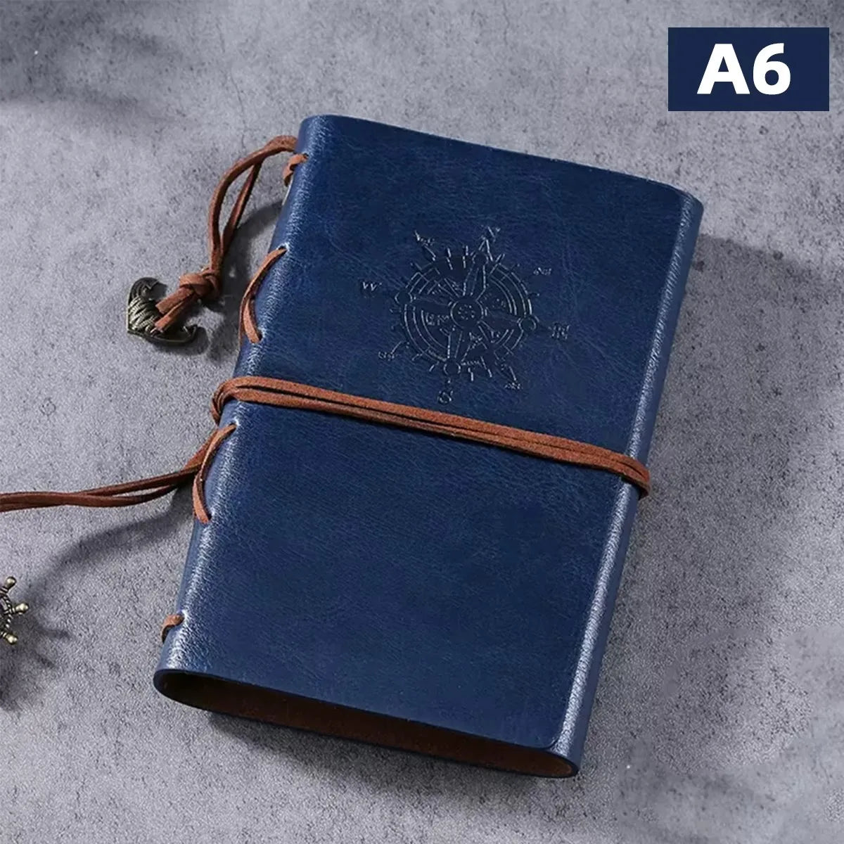 Vintage Traveler’s Leather Journal (Refillable)