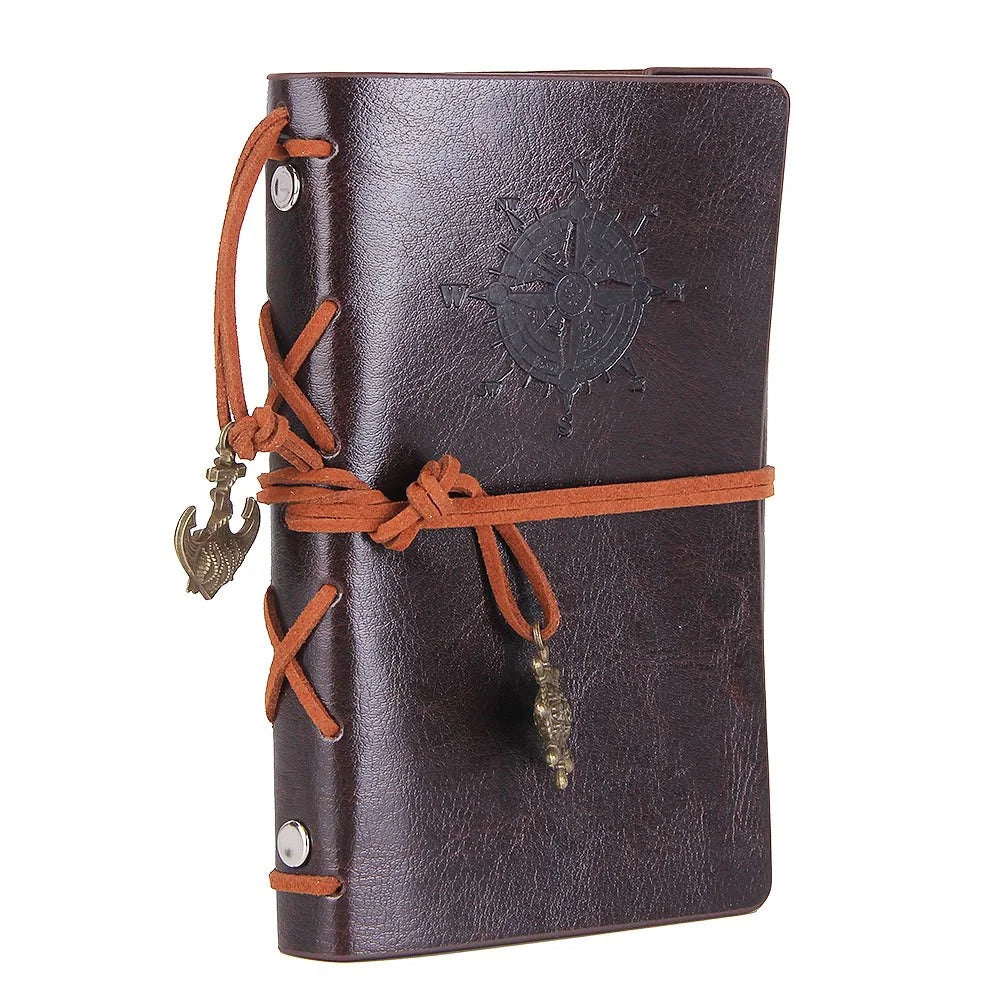 Vintage Traveler’s Leather Journal (Refillable)