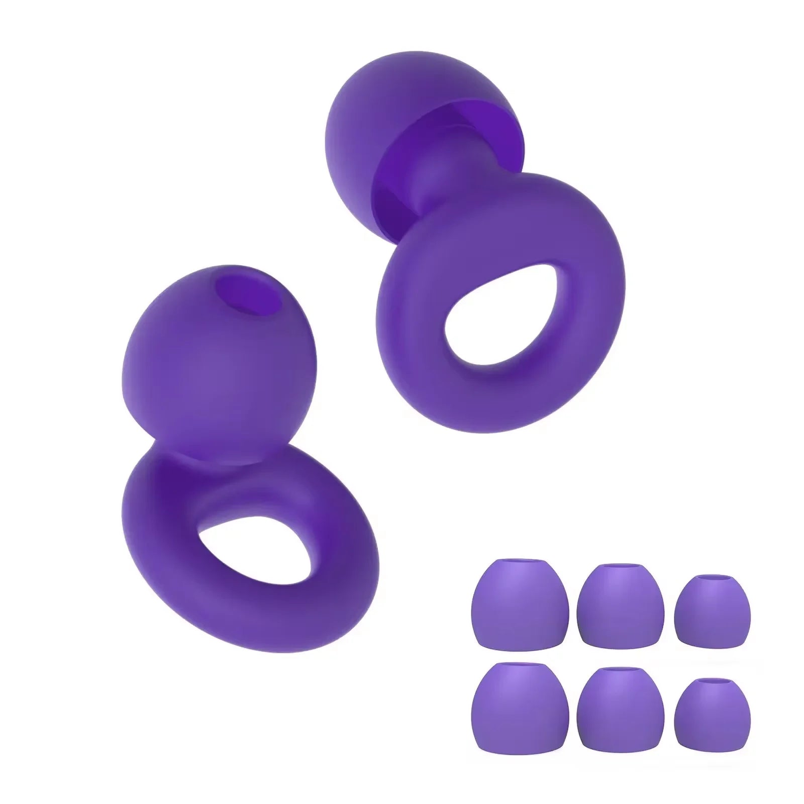 Soft Silicone Noise-Reducing Earplugs