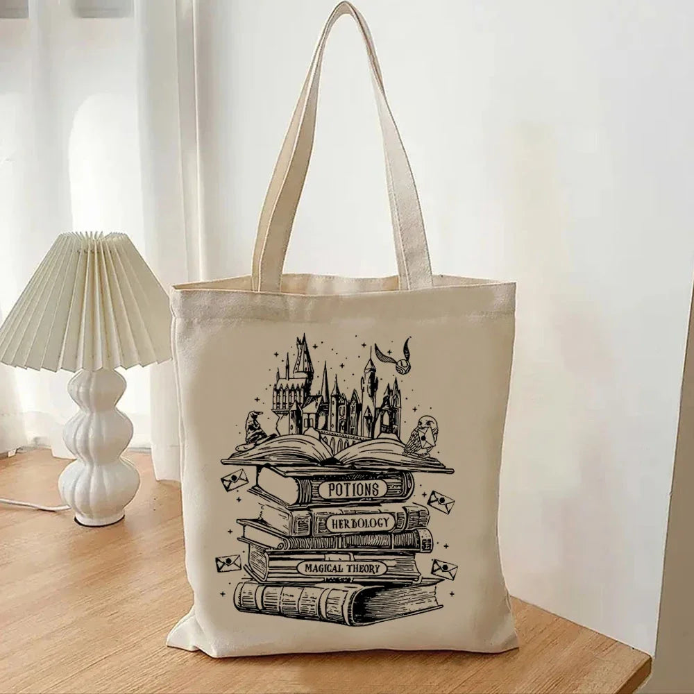 Wizard Castle Canvas Tote Bag