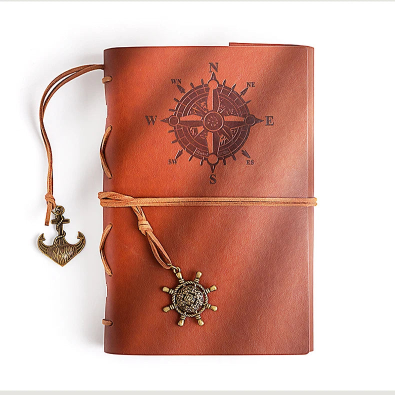 Vintage Traveler’s Leather Journal (Refillable)