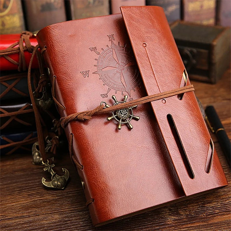 Vintage Traveler’s Leather Journal (Refillable)