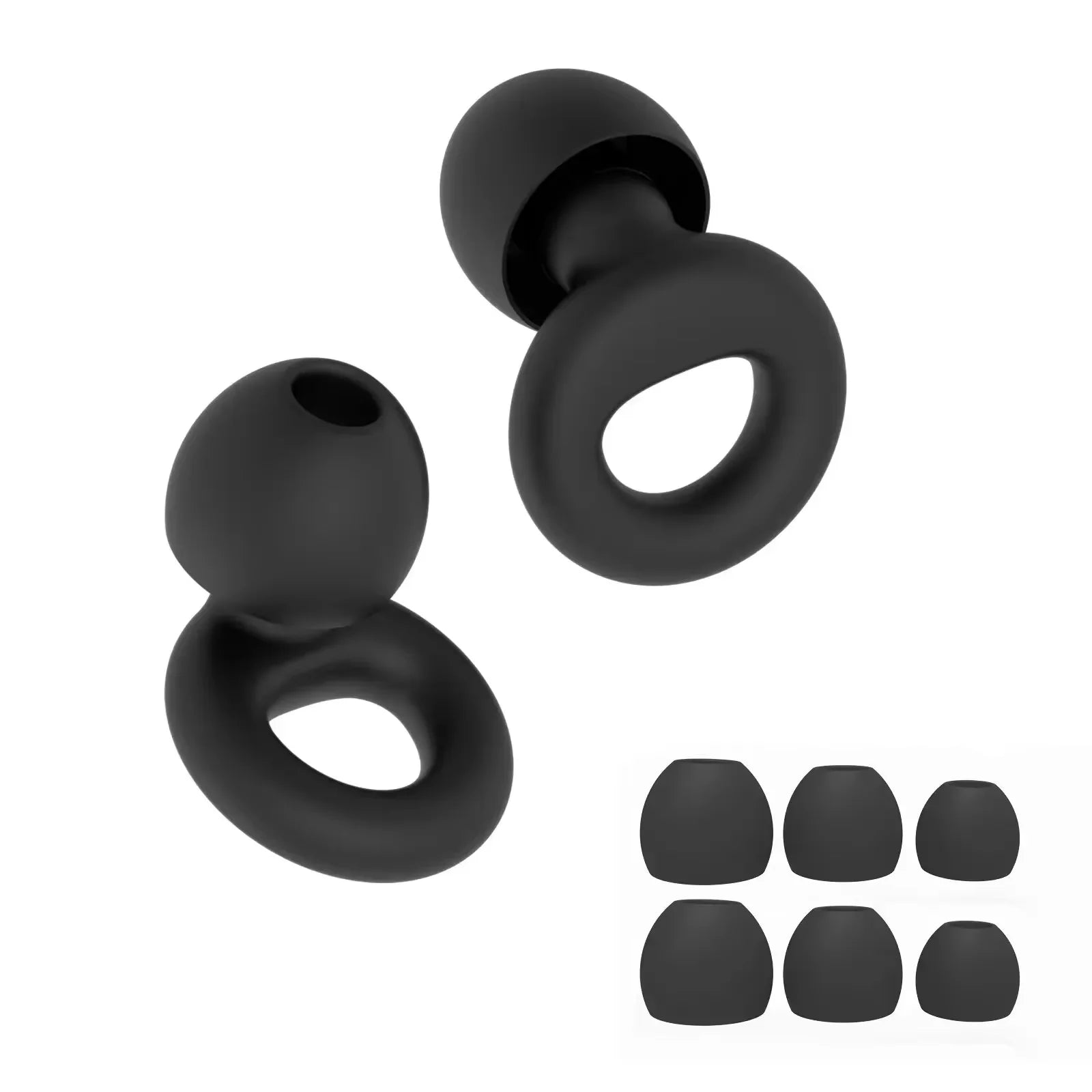 Soft Silicone Noise-Reducing Earplugs