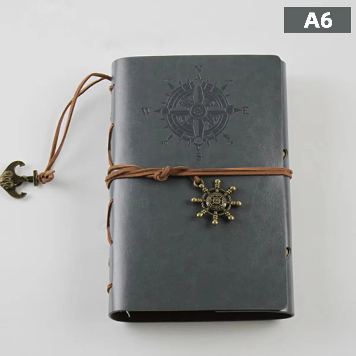 Vintage Traveler’s Leather Journal (Refillable)