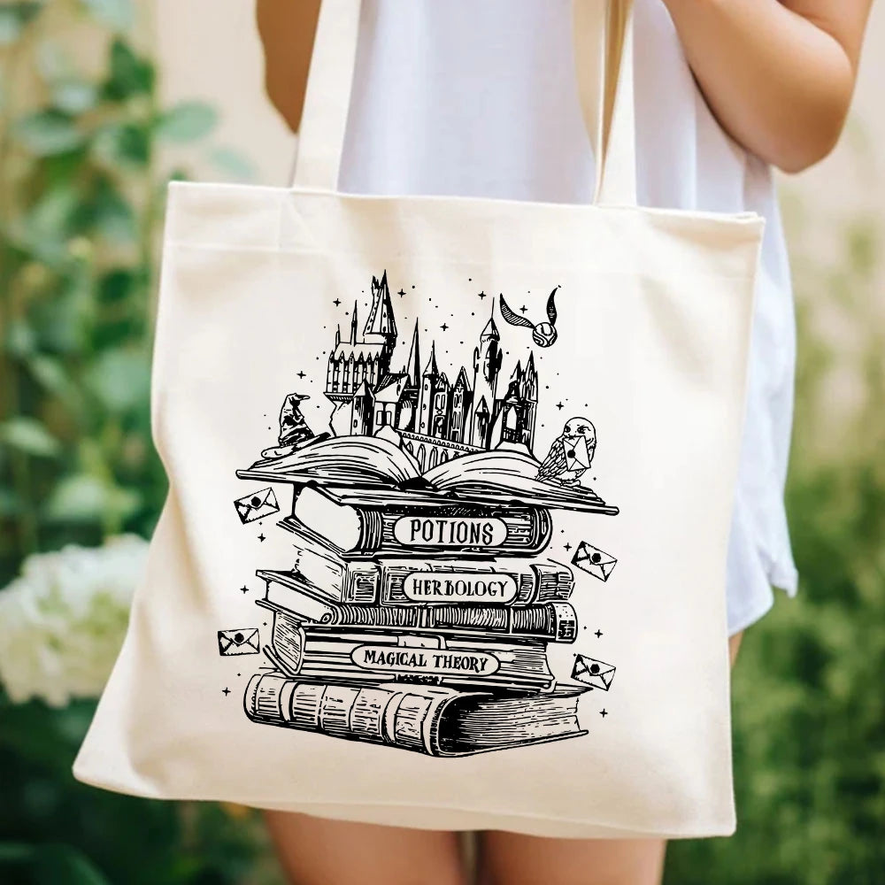 Wizard Castle Canvas Tote Bag