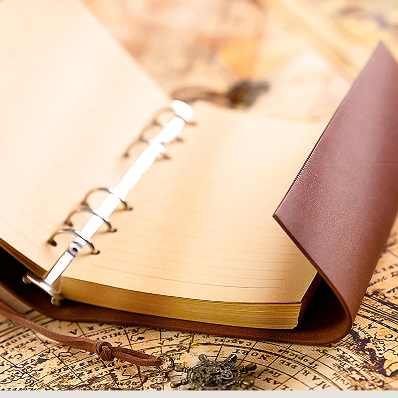 Vintage Traveler’s Leather Journal (Refillable)