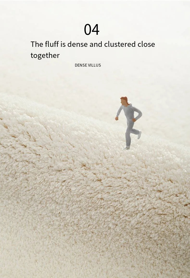 ⚽ VIKAMA Round Football Soft Rug