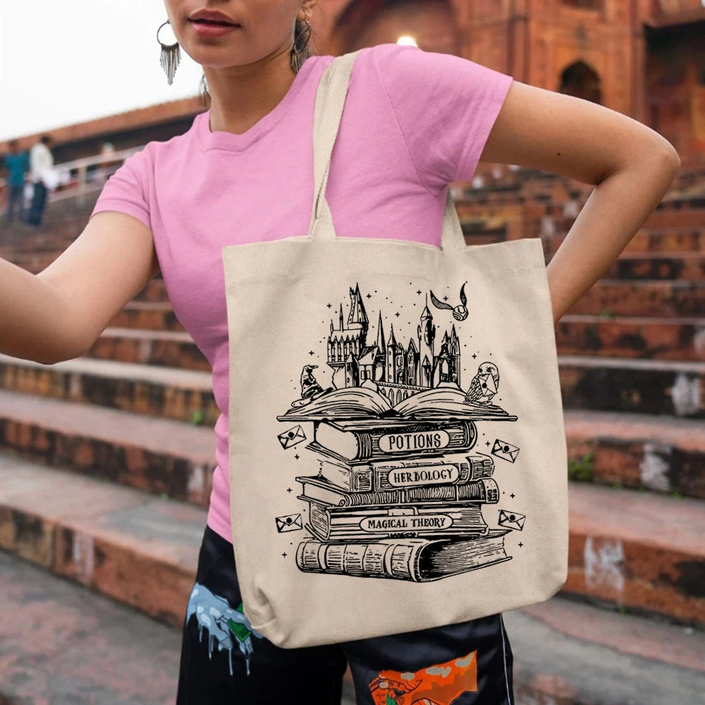 Wizard Castle Canvas Tote Bag