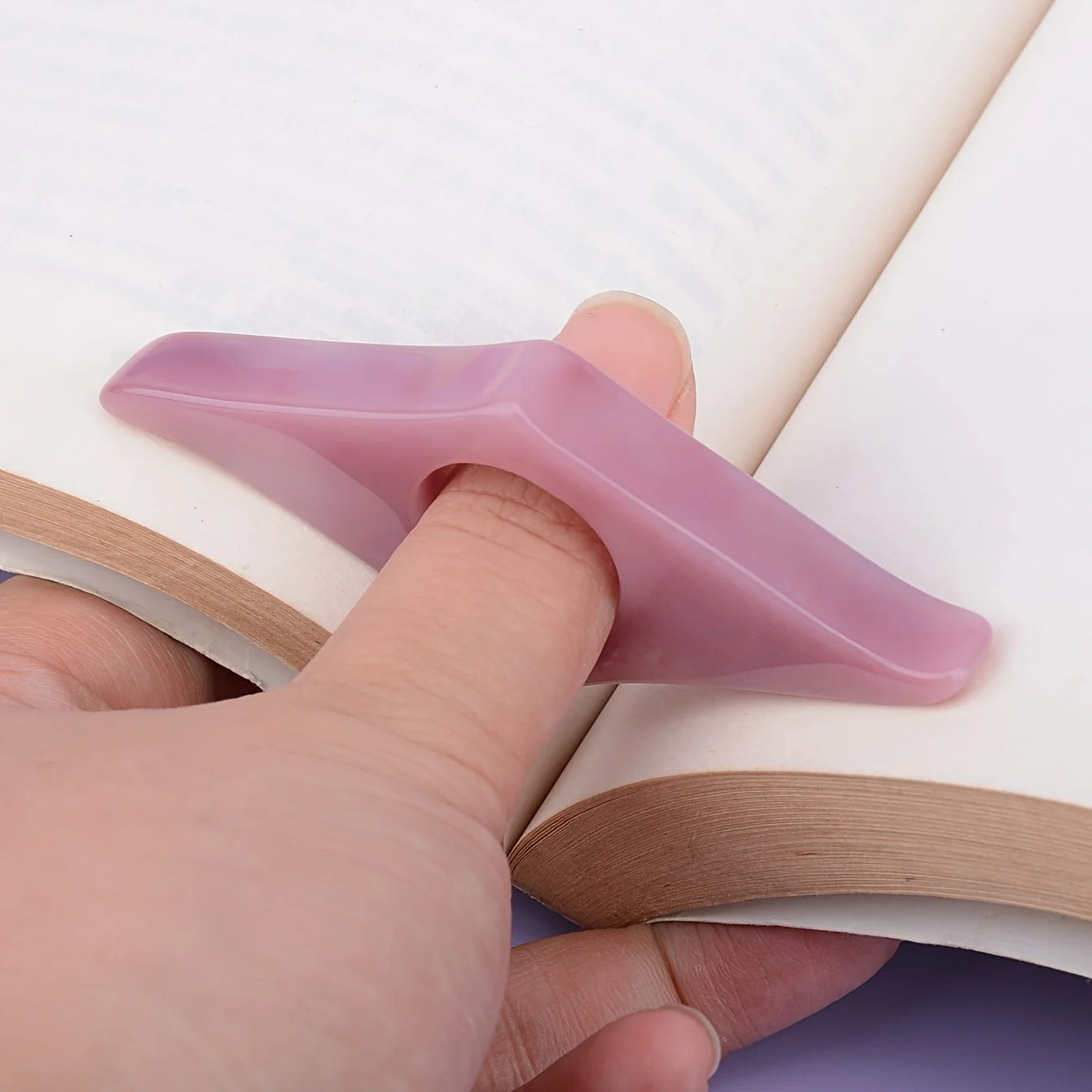 Thumb Page Holder for Easy Reading