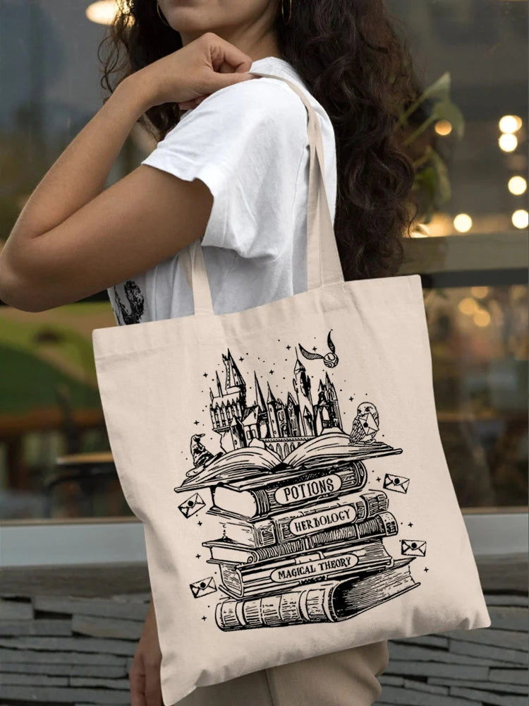Wizard Castle Canvas Tote Bag