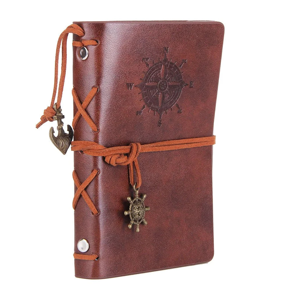 Vintage Traveler’s Leather Journal (Refillable)